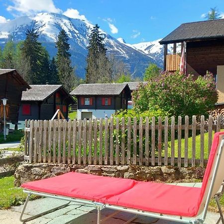 Heimeliges Walliserhaus Fiesch Kültér fotó