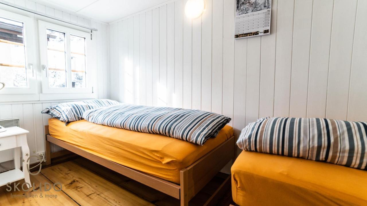 Heimeliges Walliserhaus Fiesch Kültér fotó
