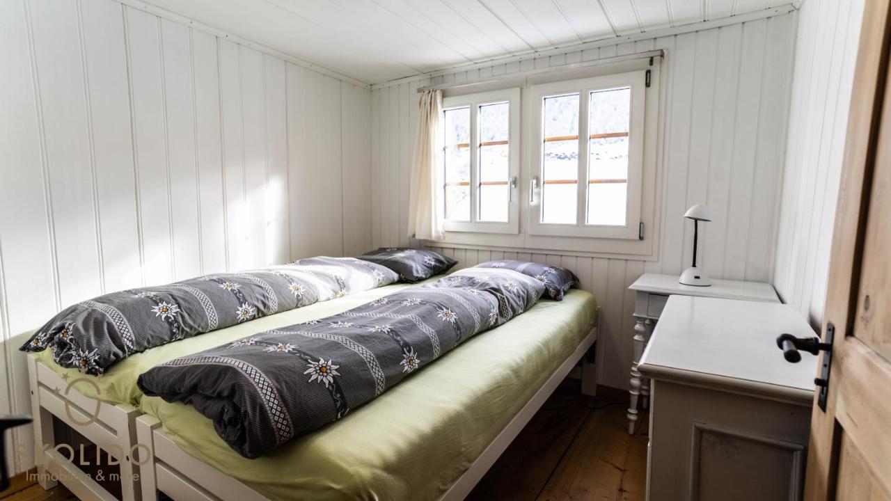 Heimeliges Walliserhaus Fiesch Kültér fotó